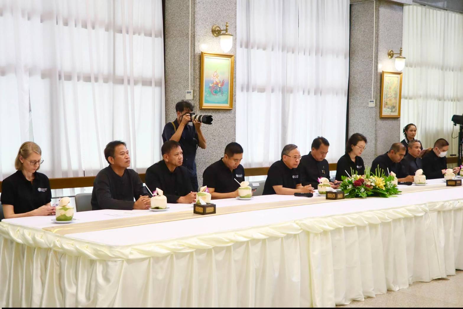 title - เลขาธิการสำนักงานการปฏิรูปที่ดินเพื่อเกษตรกรรม ให้การต้อนรับ ดร. ฉู ตงหยู (Qu Dongyu) นักการทูตและนักวิชาการชาวจีน ดำรงตำแหน่ง ผู้อำนวยการใหญ่องค์การอาหารและเกษตรแห่งสหประชาชาติ (FAO) พร้อมด้วยคณะผู้แทน FAO ในโอกาสเดินทางมาเยือนประเทศไทย ณ ศูนย์ส่งเสริมและพัฒนาอาชีพเสริมนอกภาคการเกษตร